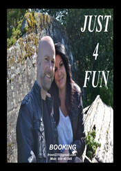 JUST 4 Fun er en rutinert duo, bosatt i Trondheim. Duoen  består av Monica Brænden &  Frode Rønningsbakk.